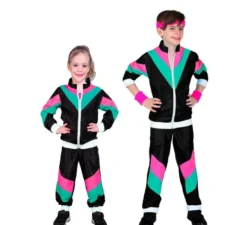 Costume da tuta a conchiglia anni '80 per bambini