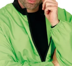 Costume da tuta da uomo verde neon