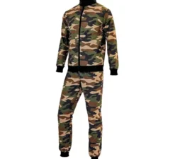 Costume da tuta mimetico per feste alla moda per adulti