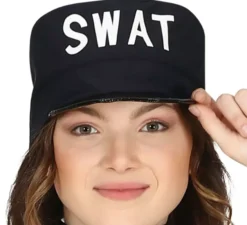 Costume da ufficiale Swat con gonna per teenager