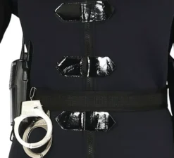 Costume da ufficiale Swat con gonna per teenager