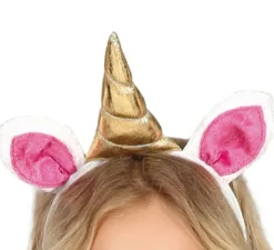 Costume da unicorno arcobaleno con ali per bambina