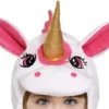 Costume da unicorno arcobaleno rosa baby