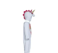 Costume da unicorno arcobaleno rosa baby