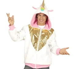 Costume da unicorno Golden Fantasy per adulto