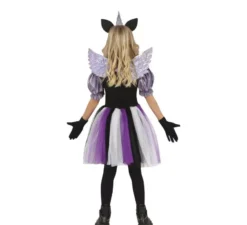 Costume da Unicorno scuro per bambina