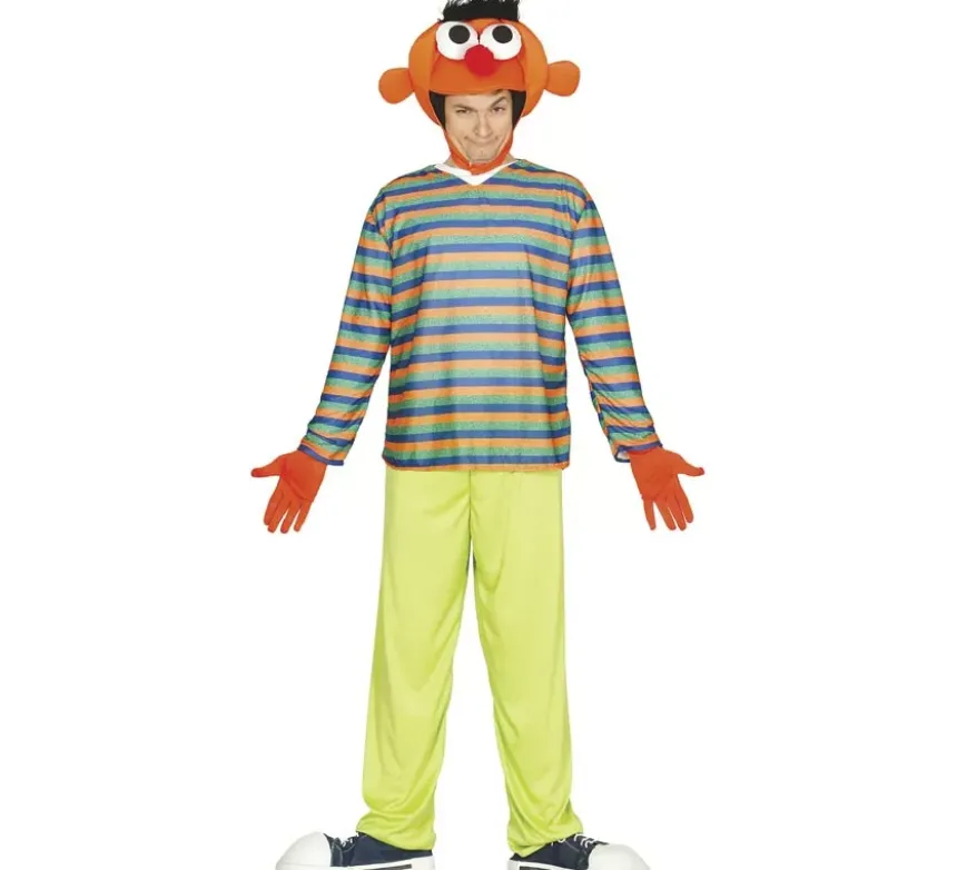 Costume da uomo arancione per un uomo