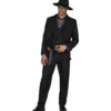 Costume da uomo armato scuro per un uomo