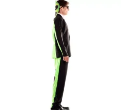 Costume da uomo doppio nero e alieno da uomo