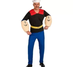 Costume da uomo forte marinaio