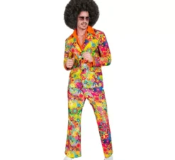 Costume da uomo Peace and Love alla moda anni '60