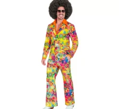 Costume da uomo Peace and Love alla moda anni '60