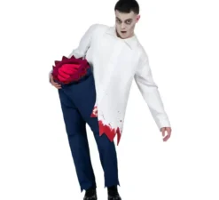 Costume da uomo tagliato a metà per adulto