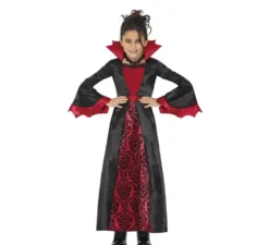 Costume da vampira bordeaux per bambine