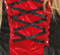 Costume da vampira con abito lungo per bambina