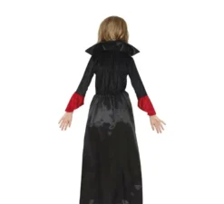 Costume da vampira con abito lungo per bambina