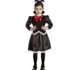 Costume da Vampira gotica scura per bambina