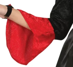 Costume da vampira rosso classico per donna