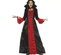 Costume da vampira rosso classico per donna