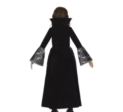 Costume da vampiro gotico argento per ragazza