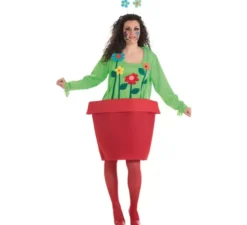 Costume da vaso di fiori per donna