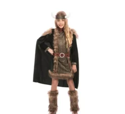 Costume da vichingo deluxe per ragazza