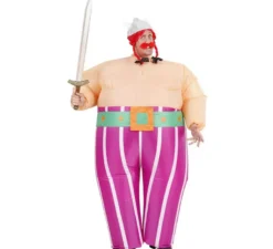 Costume da vichingo gallico gonfiabile per adulti