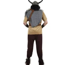 Costume da vichingo grigio per uomo