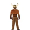 Costume da vichingo marrone per bambino