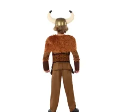 Costume da vichingo marrone per bambino