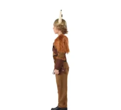Costume da vichingo marrone per bambino