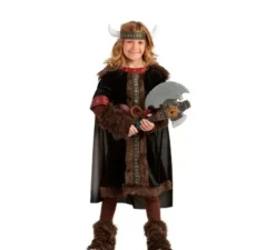 Costume da vichingo scuro per bambino