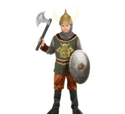 Costume da vichingo verde per bambino
