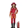 Costume da vigile del fuoco in fiamme per bambina