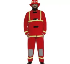 Costume da vigile del fuoco per un uomo