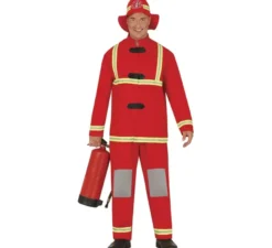 Costume da vigile del fuoco per un uomo