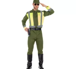 Costume da vigile urbano per uomo