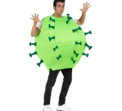 Costume da virus verde contagioso per adulto