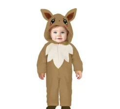 Costume da volpe marrone per neonato