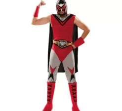 Costume da wrestling per un uomo