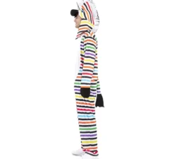 Costume da Zebra multicolore per uomo