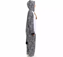 Costume da zebra safari per adulto