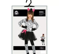 Costume da Zebra vanitosa per bambina