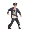 Costume da zombie della polizia per bambino