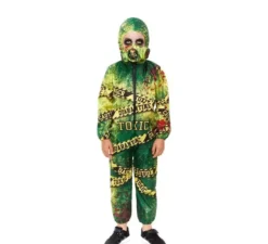 Costume da zombie tossico per bambino