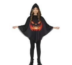 Costume da zucca o poncho per bambini