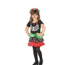 Costume del Giorno dei morti per bambina e bebé