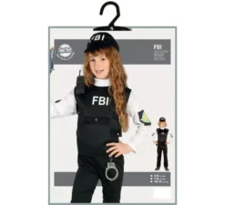 Costume della polizia fbi per un bambino