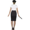 Costume della polizia inglese per una donna