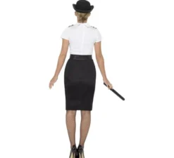 Costume della polizia inglese per una donna